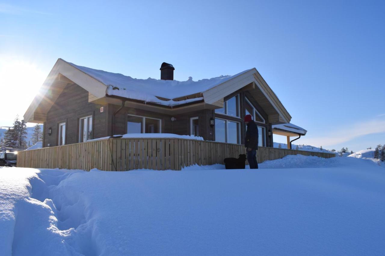 Ferienhaus Fjellblikken Villa Sinnes Exteriör bild